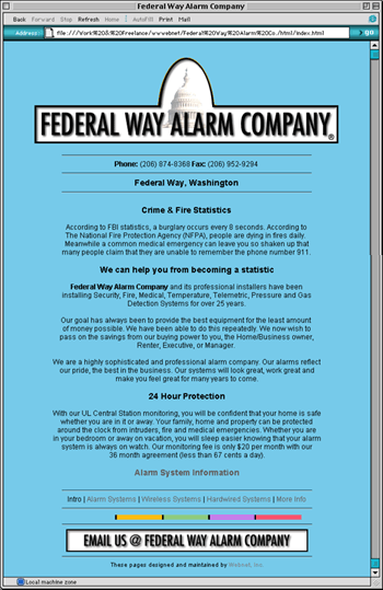 Federal Way Alarm Co.